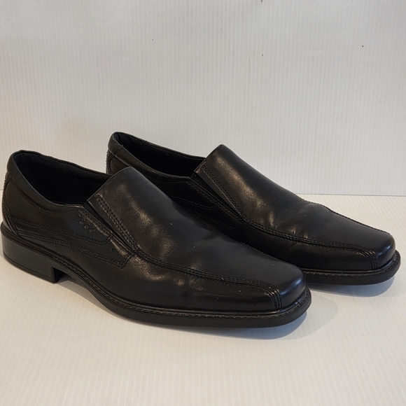 ECCO Helsinki Men\'s Slip On Comfort Dress Shoes Size EU 47 US 13 Black Leather main image 13